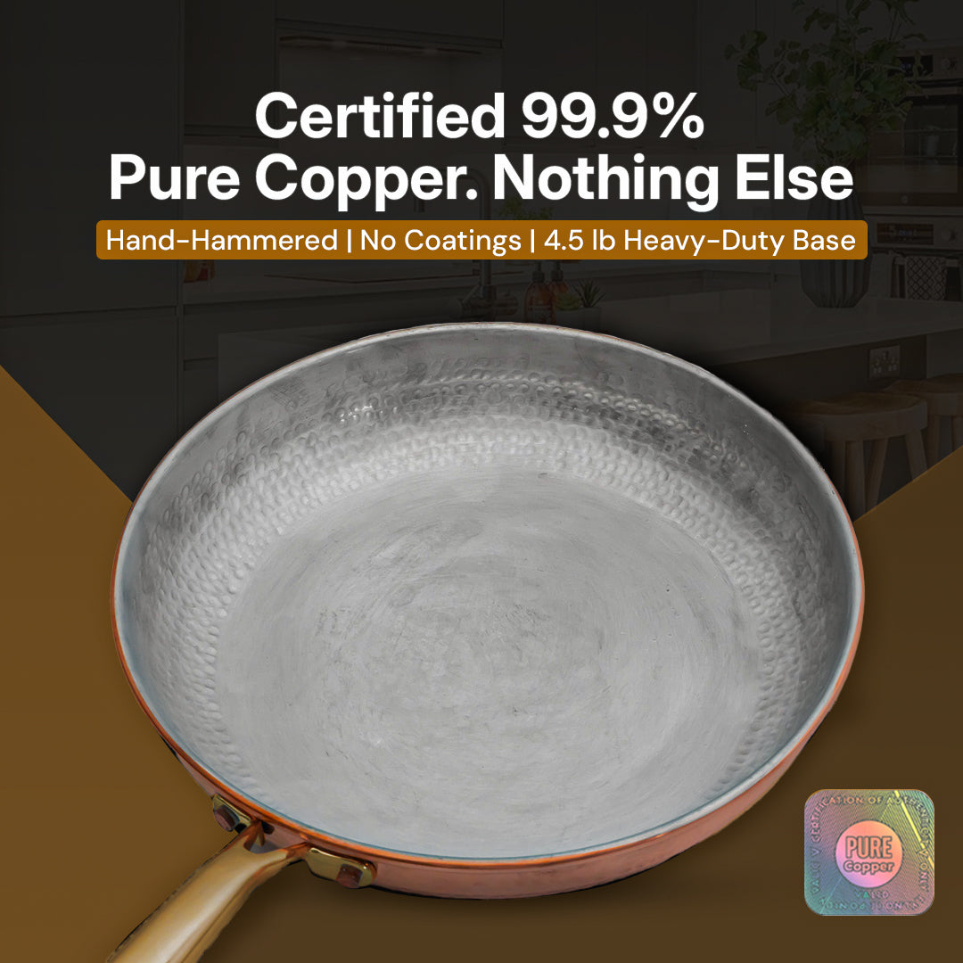 Certified® Pure Copper Nutri Pan Pro 2.0