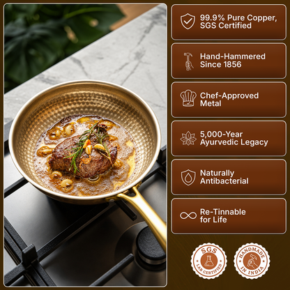 Certified® Pure Copper Nutri Pan Pro 2.0